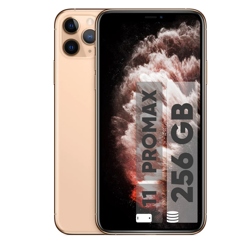 کارکرده-گوشی موبایل اپل مدل IPHONE 11 PRO MAX 256GB رنگ طلایی