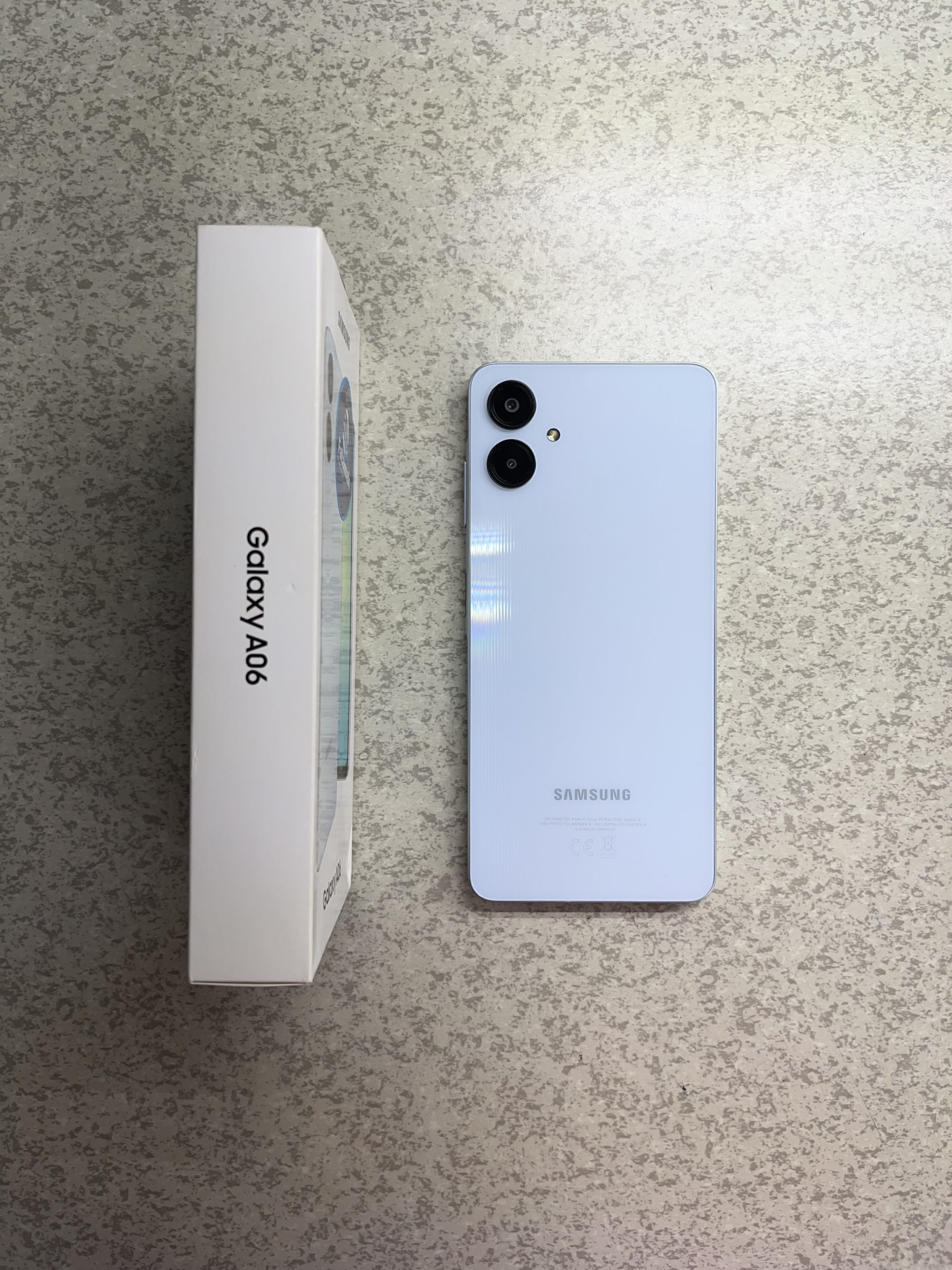 کارکرده-گوشی موبایل سامسونگ مدل Galaxy A06 دو سیم کارت ظرفیت 64 گیگابایت و رم 4 گیگابایت رنگ آبی روشن1