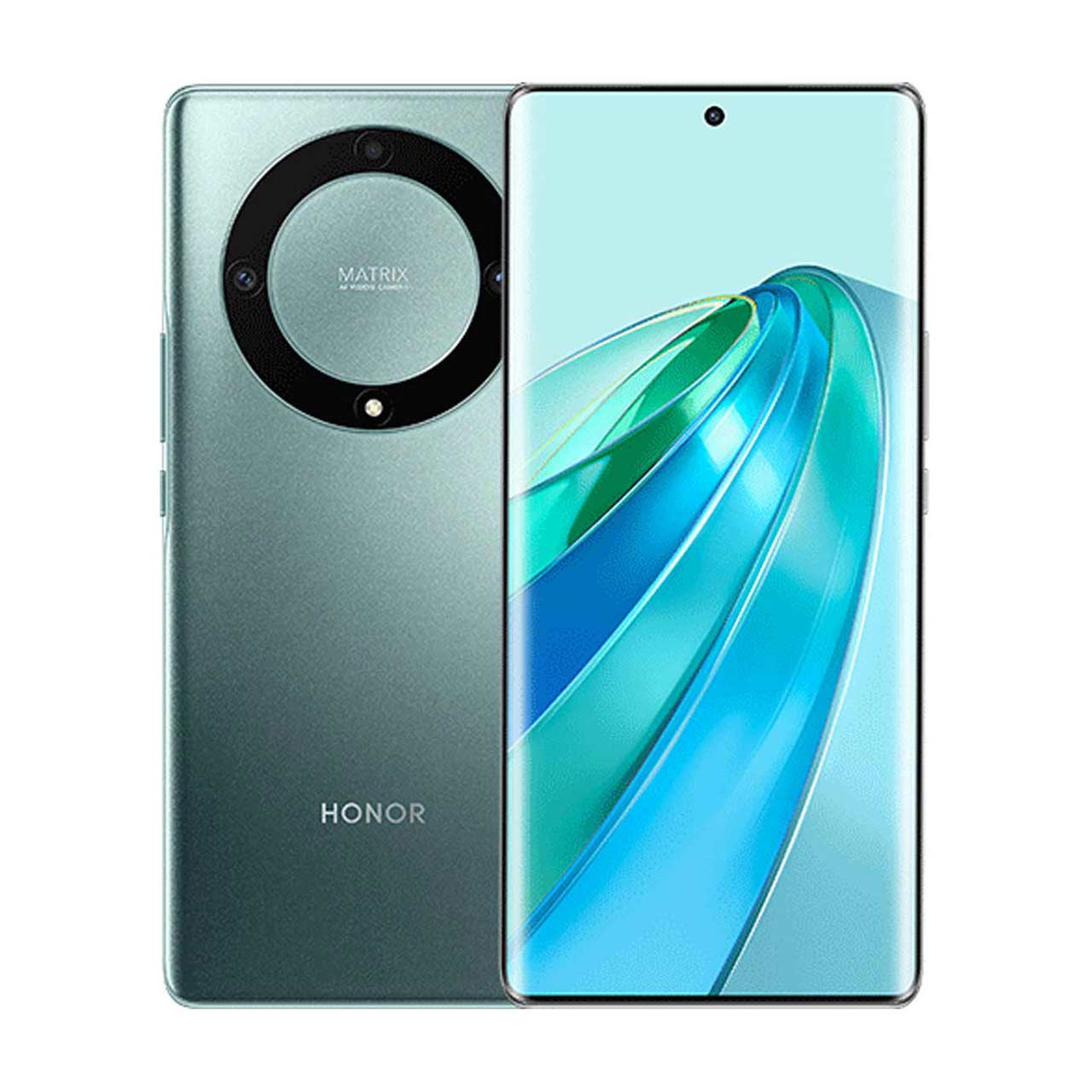 کارکرده-گوشی موبایل آنر  HONOR X9B 5G  ظرفیت 256گیگابایت و رم 12 سبز